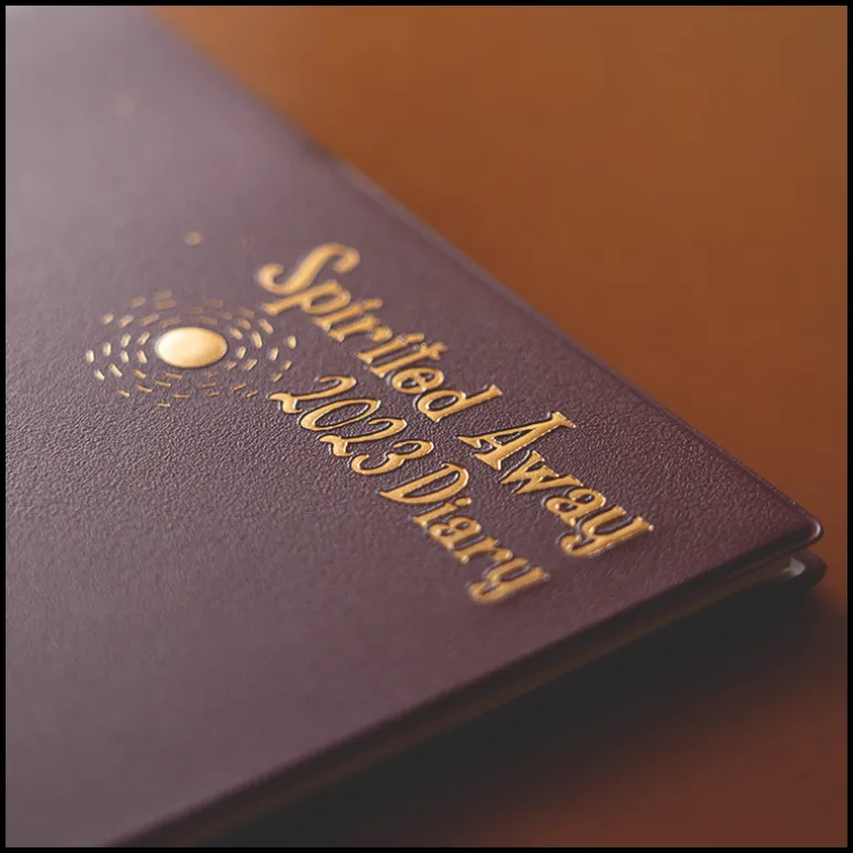 Agenda 2023 Chute libre - Le Voyage de Chihiro