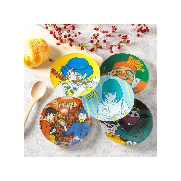 Assiette Yummy Feuilles de Bambou - Pandakopanda