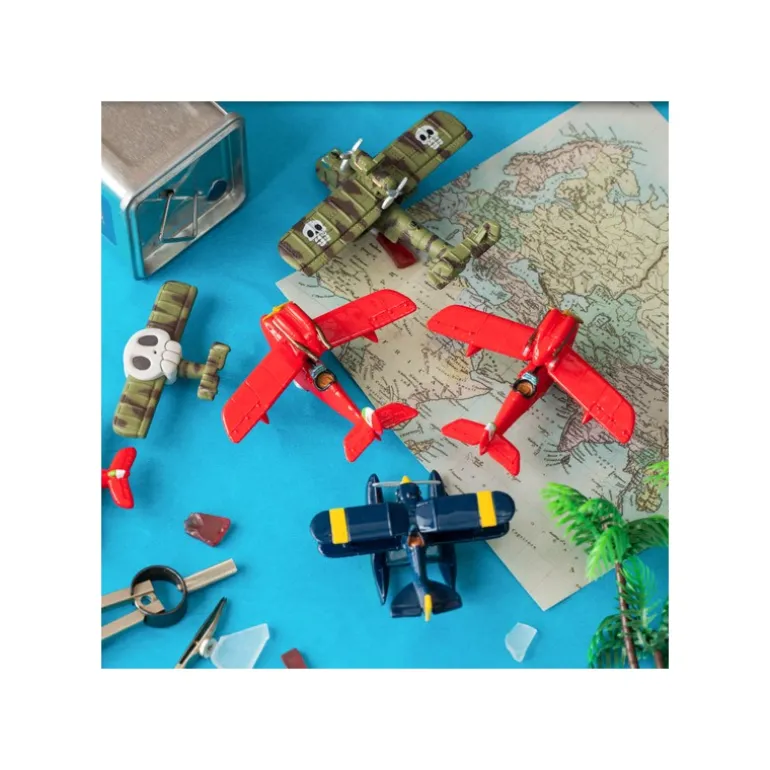 Assort. de 6 Magnets Hydravion - Porco Rosso