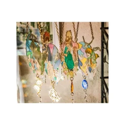 Attrape-soleil vitrail Sheeta & Pazu - Le Château dans le ciel