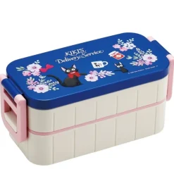Bento 2 niveaux Jiji Guirlande de fleurs - Kiki la petite sorcière