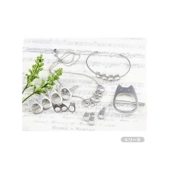 Bijou Barette Guirlande Totoro Blanc Metal- Mon Voisin Totoro