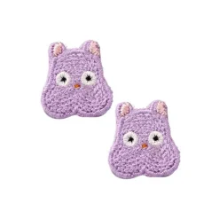 Bijou Boucle d’oreilles à Clips Broderie Boh Mouse - Le Voyage De Chi