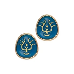 Bijou Boucle d’oreilles Cristal Volucite - Le Château dans le ciel