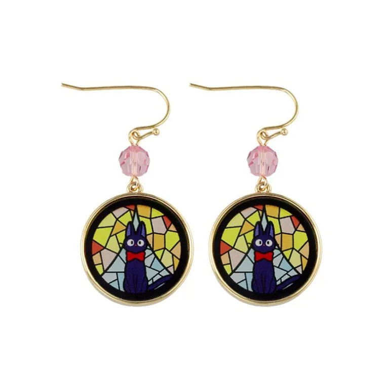 Bijou Boucles d’oreilles Jiji Vitrail - Kiki la petite Sorcière
