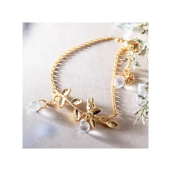 Bijou Bracelet Totoro Blanc Caché Dans Une Feuille -Mon Voisin Totoro