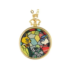 Bijou Pendentif Louise Et Baron Vitrail - Si tu tends l'oreille