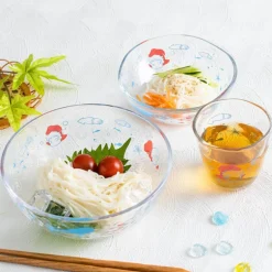 Bol transparent 17cm Ponyo sous la mer - Ponyo sur la falaise