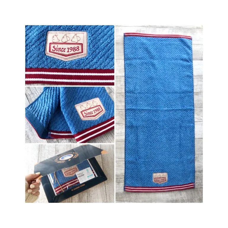 Boîte cadeau 3 serviettes Couture en denim - Mon Voisin Totoro