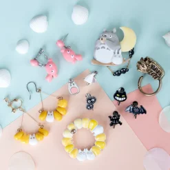 Boucles d’oreilles Mei crabe - Mon Voisin Totoro