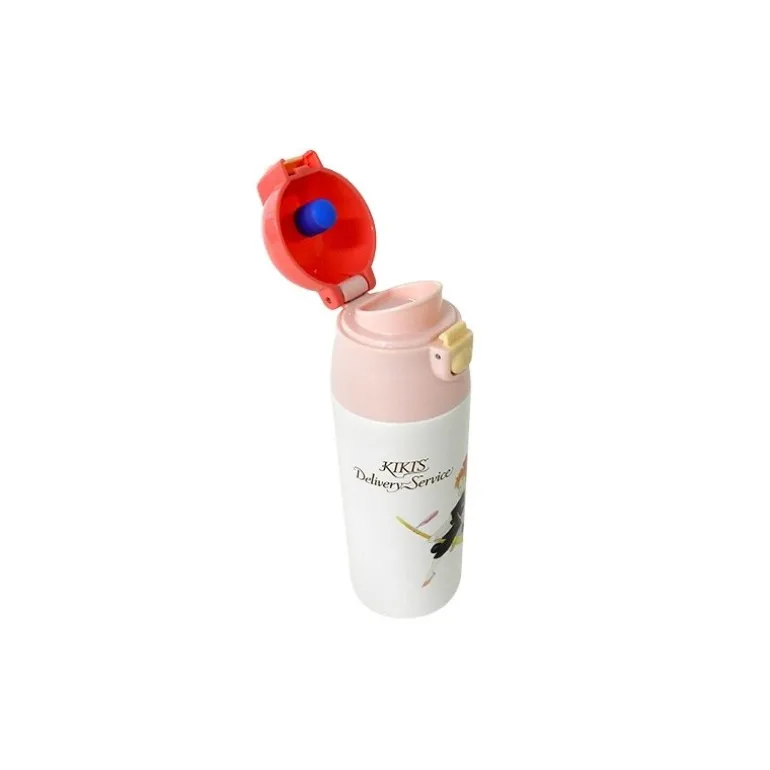 Bouteille Thermos One Push Aquarelle - Kiki la petite sorcière