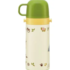 Bouteille Thermos ouverture double Totoro & Chatbus - Mon Voisin Toto