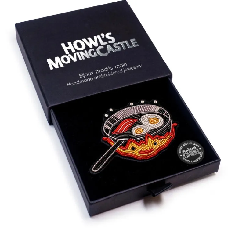 Broche Cannetille Poêle - Le Château Ambulant