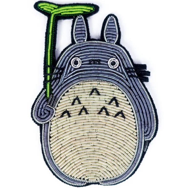 Broche Cannetille Totoro gris - Mon Voisin Totoro