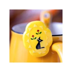 Broche fantaisie jaune Jiji - Kiki la petite sorcière