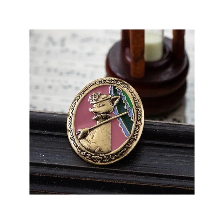 Broche vintage Louise - Le Royaume des chats