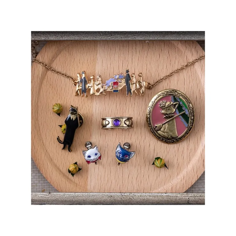 Broche vintage Louise - Le Royaume des chats