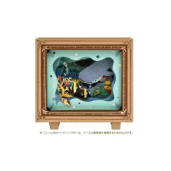 Cadre Théâtre de papier Classique 100x80x42mm - Studio Ghibli