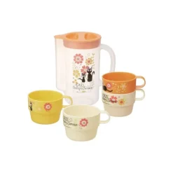 Carafe Et 4 Tasses Kiki Marguerite - Kiki la petite sorcière