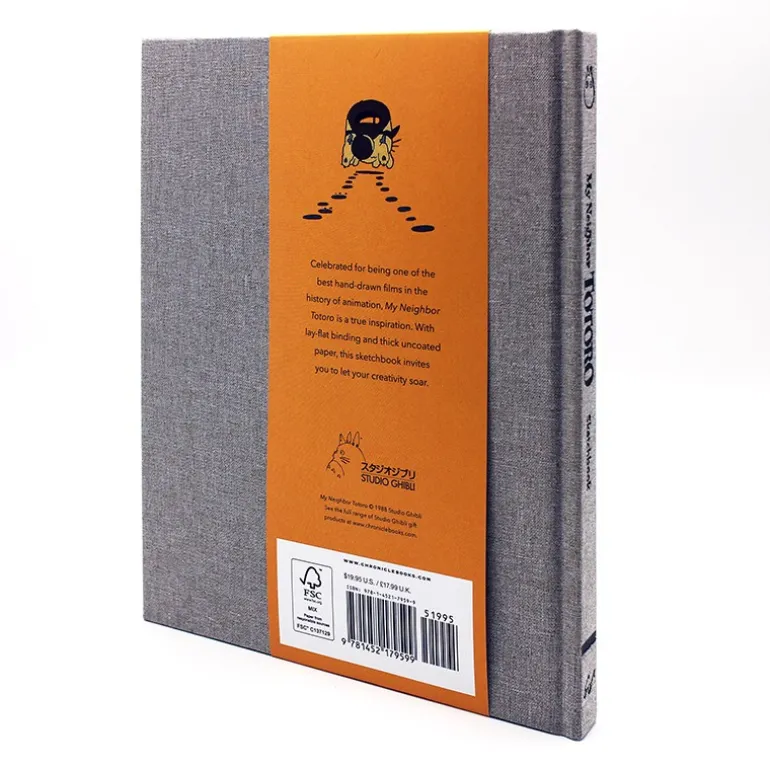 Carnet de croquis toilé Totoro - Mon Voisin Totoro