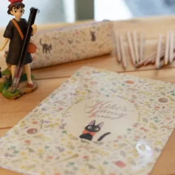 Chemise A4 avec 3 rabats Fleurs - Kiki la petite sorcière