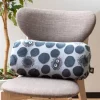 Coussin brique moiré Noiraude silhouette   - Mon Voisin Totoro