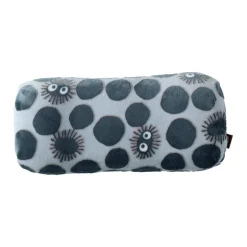 Coussin brique moiré Noiraude silhouette   - Mon Voisin Totoro