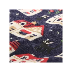 Coussin Jiji Maisons 45x45cm - Kiki la petite sorcière