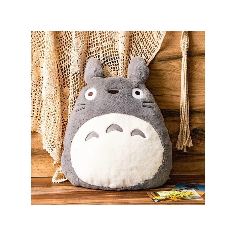 Coussin Nakayoshi Totoro Gris - Mon Voisin Totoro