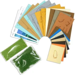 Diorama papier Ashitaka et Yakuru -Princesse Mononoké