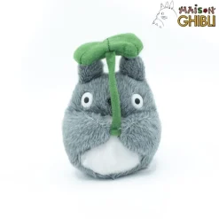 Peluche Beanbag Totoro Avec Sa Feuille - Mon Voisin Totoro