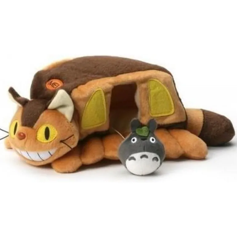 Peluche Chatbus Maison Avec Totoro - Mon Voisin Totoro