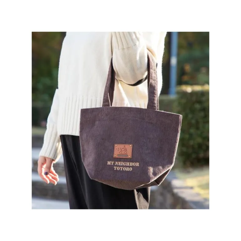 Sac velours Totoro écusson - Mon voisin Totoro