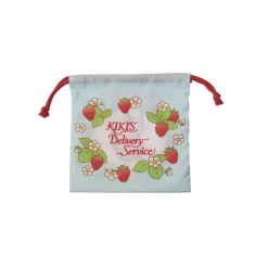 Sacoche à cordon Jiji Fraises 20 x 19 cm - Kiki la petite sorcière