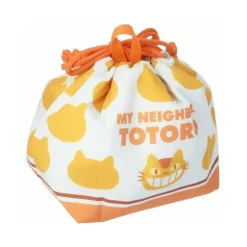 Sacoche à cordon Silhouette Chatbus 20 x 19 cm - Mon Voisin Totoro