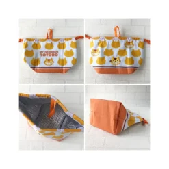 Sacoche à Gousset Silhouette Chatbus 17 x 26 cm - Mon Voisin Totoro