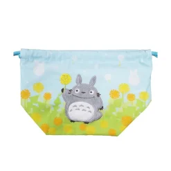 Sacoche à Gousset Totoro Fleurs 17 x 26 cm - Mon Voisin Totoro