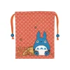 Sacoche Tissu Orange Totoro Bleu - Mon Voisin Totoro