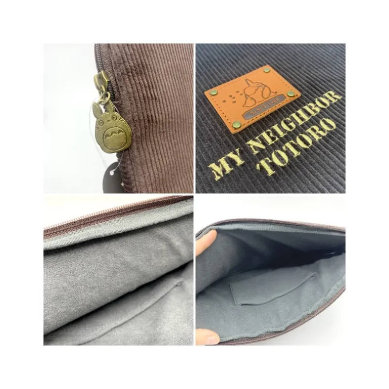 Sacoche velours Totoro écusson - Mon Voisin Totoro