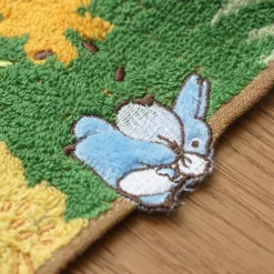 Serviette Course Totoro bleu & blanc 34x80 cm - Mon Voisin Totoro