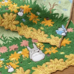 Serviette Course Totoro bleu & blanc 34x80 cm - Mon Voisin Totoro