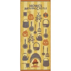 Serviette Cuisine de Calcifer 34x80 cm - Le Château ambulant