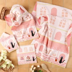 Serviette Jiji Coin de rue 34x80 cm - Kiki la petite sorcière