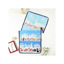 Serviette Rues de Paris 34x80 cm - Kiki la petite sorcière