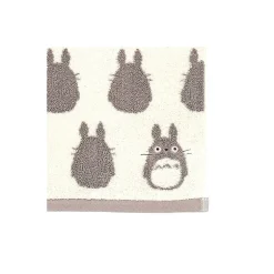 Serviette Silhouette Totoro Gris 33x80 cm - Mon Voisin Totoro