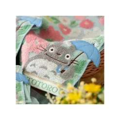 Serviette Totoro Champs de Fleurs 34x80 cm - Mon Voisin Totoro