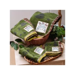Serviette Vert Automne 34x80 cm - Mon Voisin Totoro