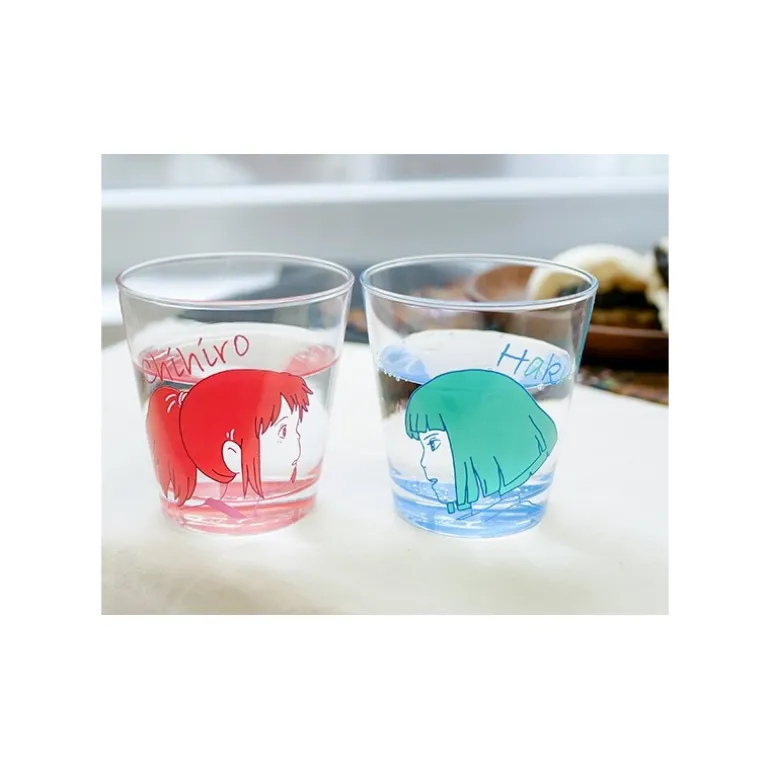 Set 2 Verres Chihiro & Haku - Le Voyage de Chihiro