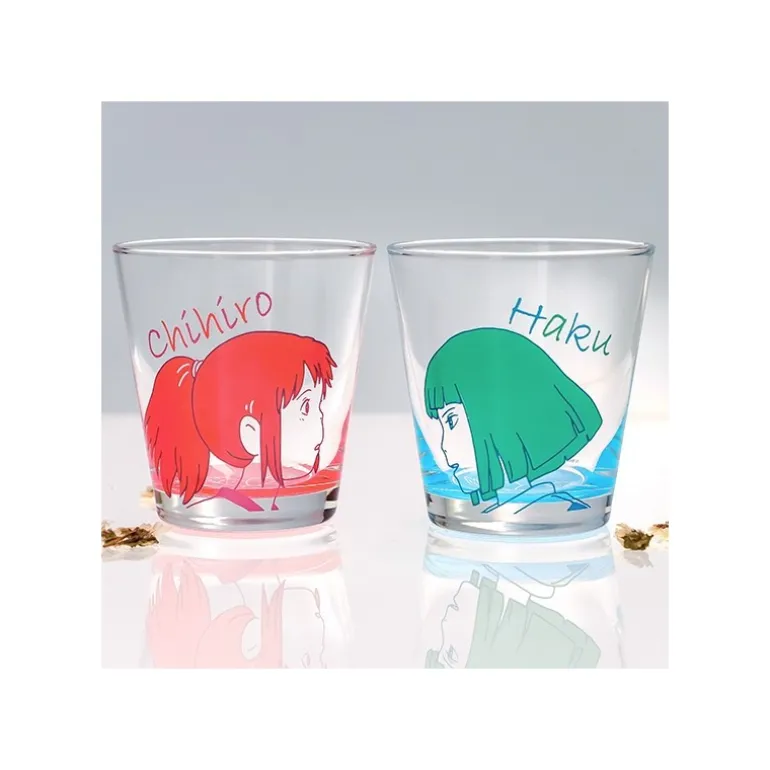 Set 2 Verres Chihiro & Haku - Le Voyage de Chihiro