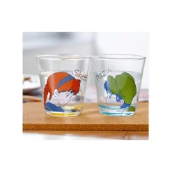 Set 2 Verres Sheeta & Pazu - Le Château dans le ciel